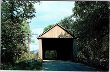Postcard BRIDGE SCENE Brandon Vermont VT m/01 AK0063