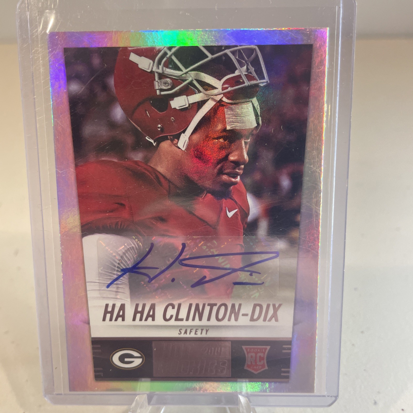 Ha Ha Clinton-Dix Panini Score #371 Hot Rookie Autograph
