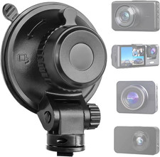 S503 Suction Cup Dash Cam Mount Holder 5Th Gen with 3Pcs 360 Rotating Joints f
