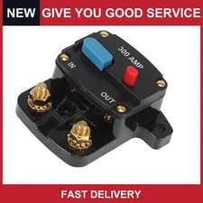 Universal 300Amp Inverter Circuit Breaker Audio Inline Fuse Holder Pack of 1