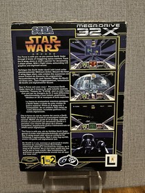 STAR WARS ARCADE - Sega Mega Drive 32X - UK PAL - COMPLETE with Manual