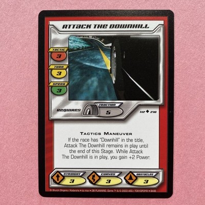 2003 AEG TokyoPop Initial D CCG 112/216 Attack The Downhill Base Set