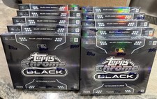 2026 Topps Chrome Black Baseball Hobby Box Lot X 10 Factory Sealed