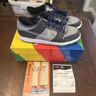Mens Nike SB Dunk Low Pro Black And Grey Size 11 Q32