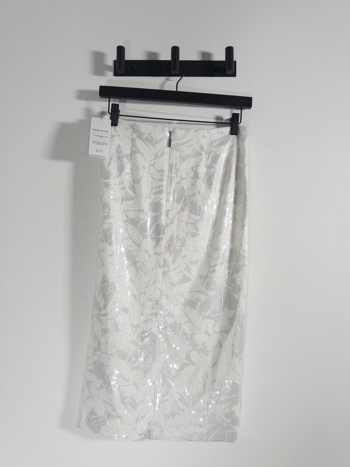 MICHAEL Michael Kors Women's Tonal-Print Sequined Midi Skirt Size XS thumbnail 5