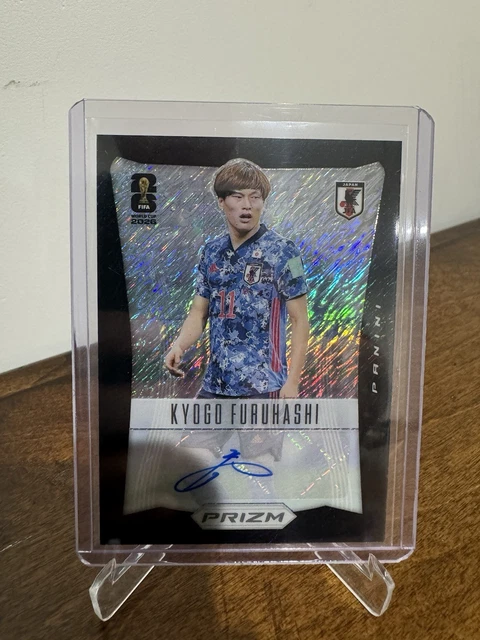 2026 Panini Prizm World Cup Kyogo Furuhashi Japan 1/1 Black Shimmer