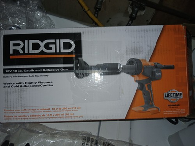 #ad #ad Ridgid R84044B 18V Cordless 10 oz. Caulk and Adhesive Gun Tool Only NEW $68.00