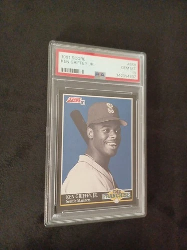 1991 Score - The Franchise Ken Griffey Jr #858 PSA 10 Gem Mint HOF Mariners