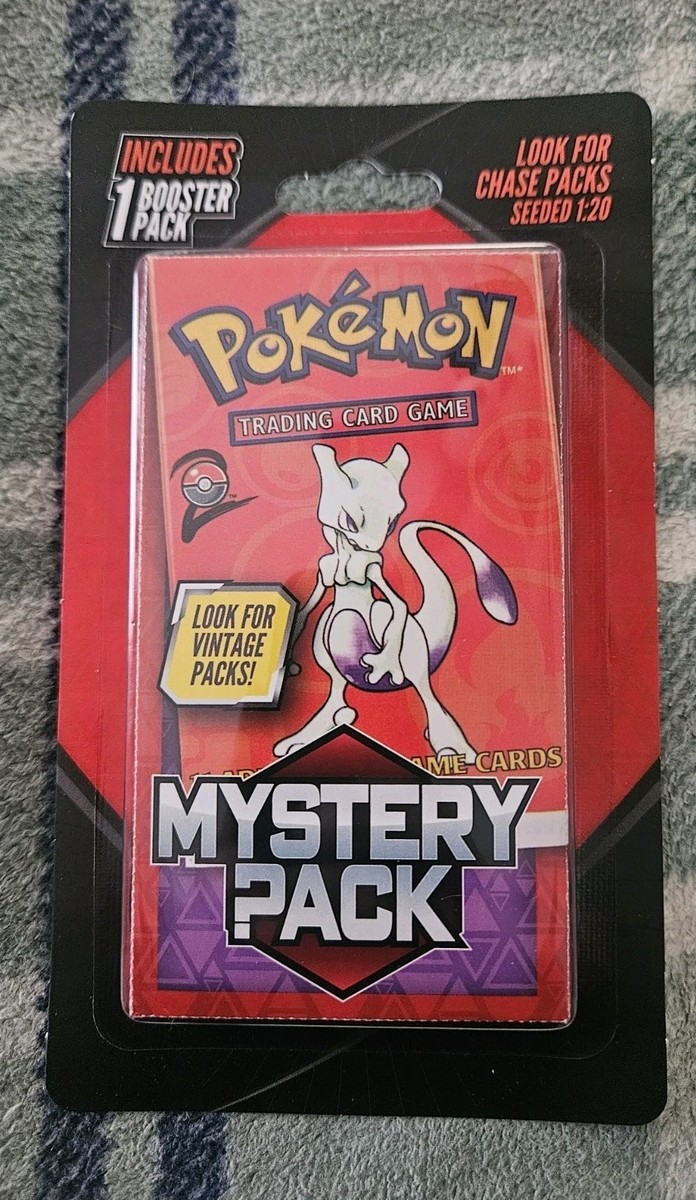 2025 Pokemon Mystery Pack-Mewtwo Possible Vintage Chase Pack | eBay
