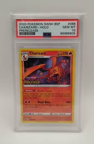 Charizard graded PSA 10 for sale on eBay