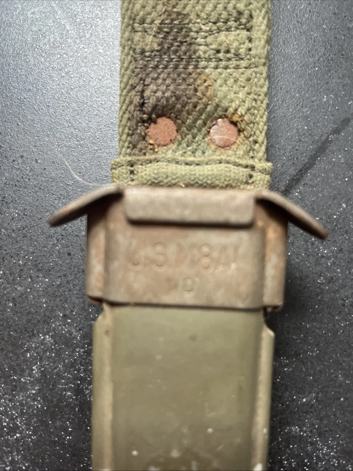 Bayoneta U.S. M6 con vaina U.S. M8A1 Foto 3 de 4