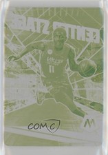 2020-21 Panini Mosaic Center Stage Printing Plate Yellow 1/1 Kyrie Irving #3