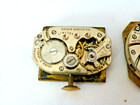 VTG. MENS 7J. GRUEN & 15J. 10AN BULOVA Wristwatch Movements, RUNNING, AS-IS — photo 4