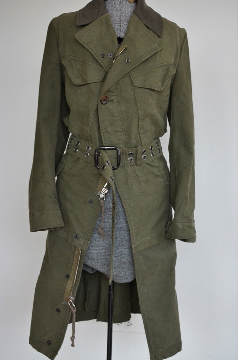 Junya Watanabe AW 2006 Deconstructed Military Surplus Trench Junya Watanabe AW 2006 Deconstructed Military Surplus Trench