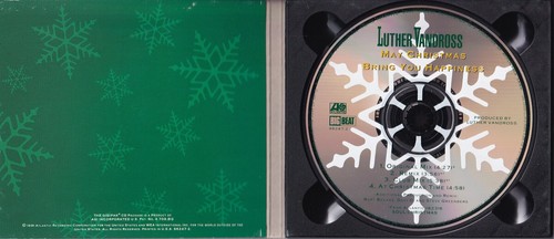 LUTHER VANDROSS May Christmas Bring You Happiness CD Maxi 1991 Big Beat - Imagen 2 de 2
