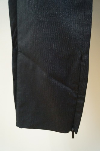 GUCCI Black Sparkle Wool Silk Velvet & Silk Panelled Trousers Pants 40 UK8 BNWT - Picture 7 of 11