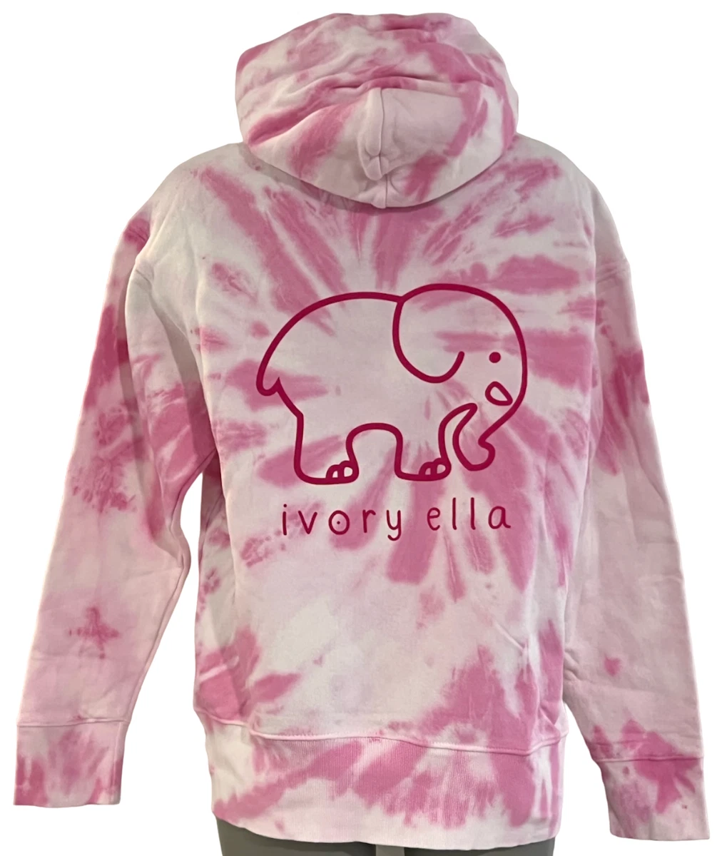 ivory ella pink hoodie