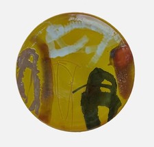 Enzo ESPOSITO piatto in ceramica Milano Napoli Albisola astratto arte moderna