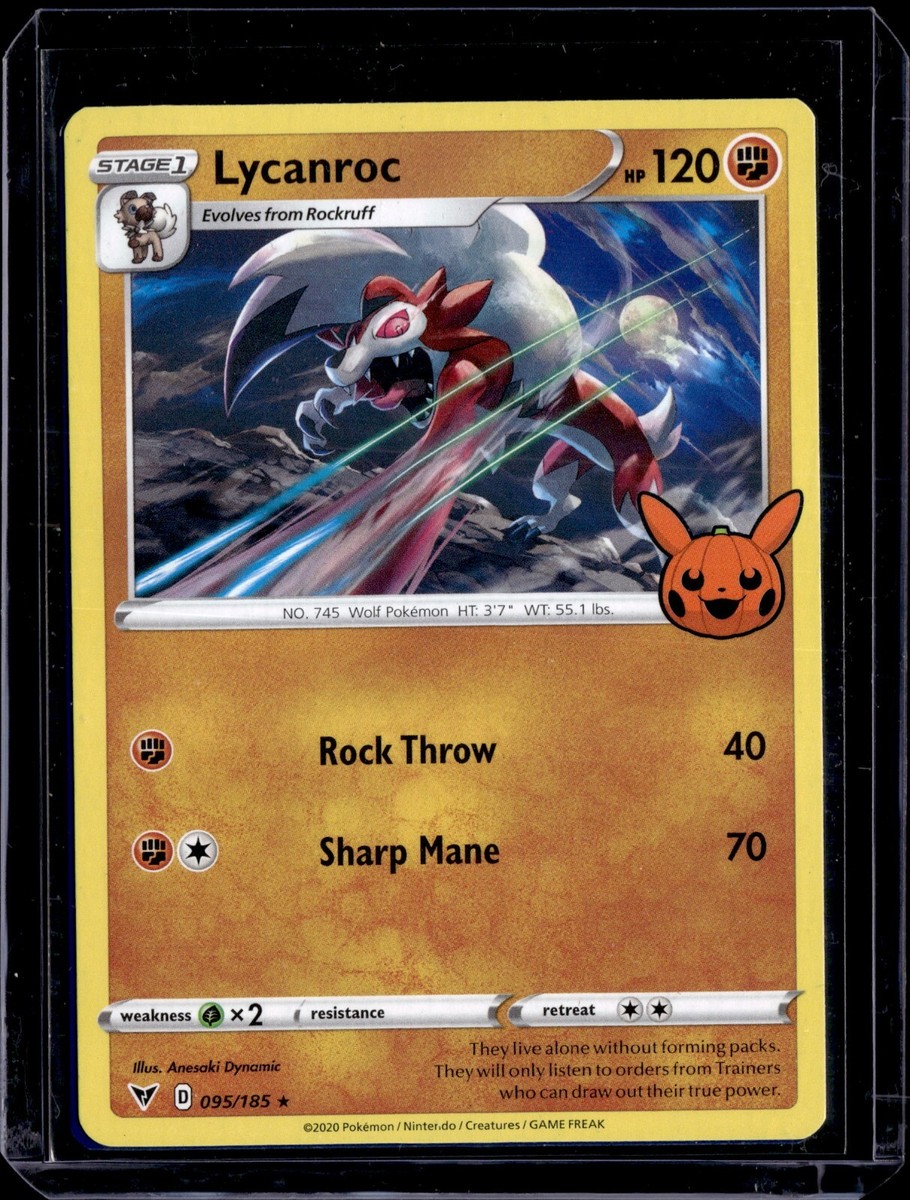 Pokemon - Lycanroc - 095/185 - Trick Or Trade - NM/M | eBay
