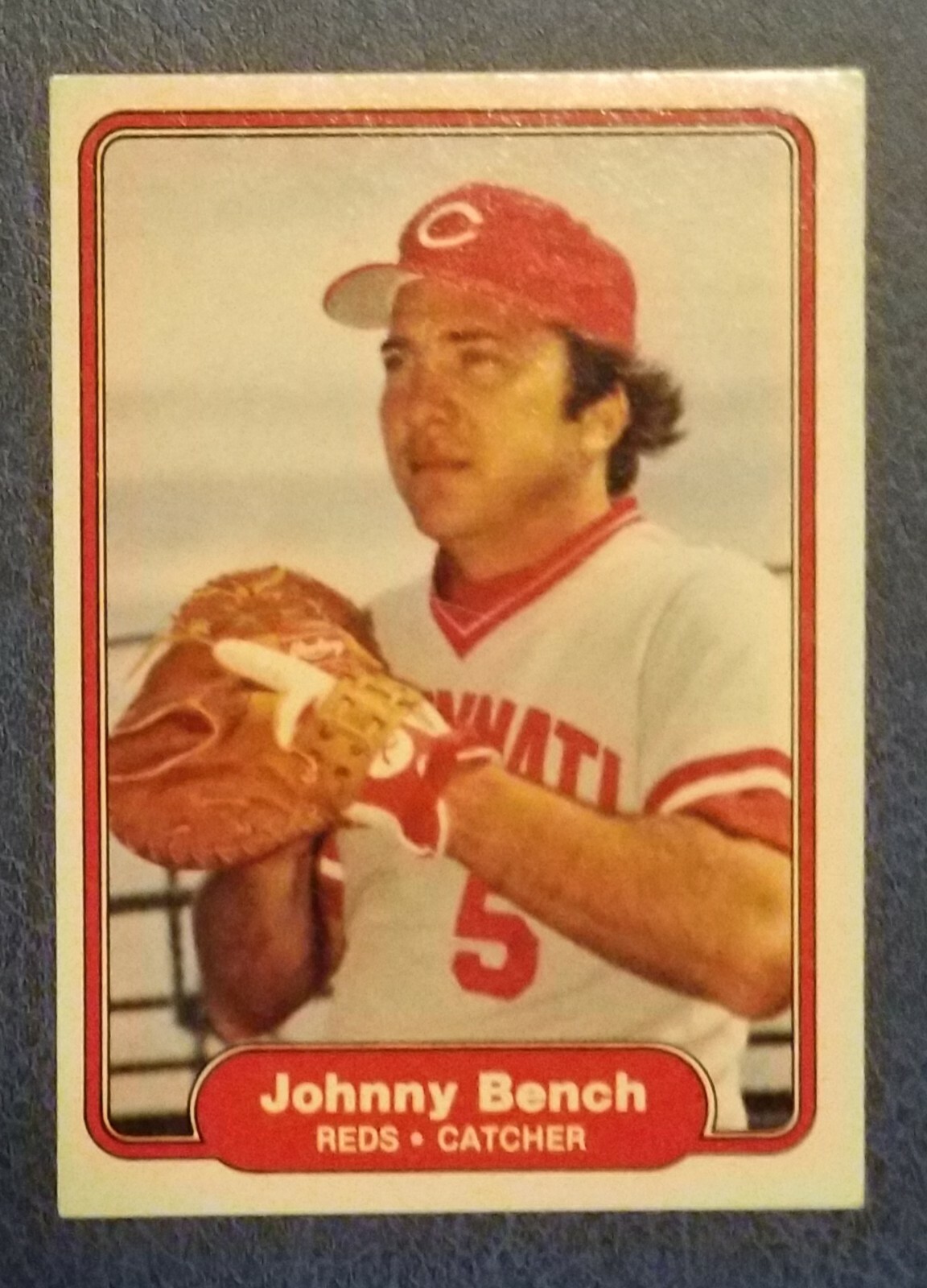 1982 Fleer Baseball Johnny Bench #57, Hall of Famer