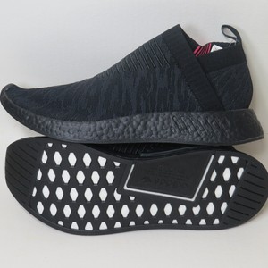 adidas originals nmd cs2 primeknit boost trainers in black cq2373