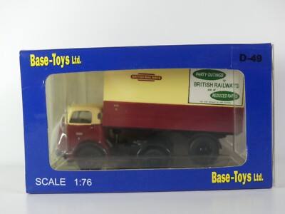 Base Toys D49 Karrier Bantum Artic Lorry with Single Axle Box Van Southern 1:76