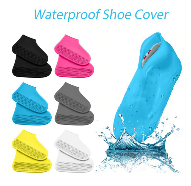 silicone shoe covers waterproof