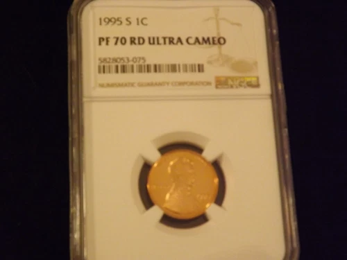 1995 S     1C        Lincoln Cent      NGC PF 70  RD   Ultra Cameo