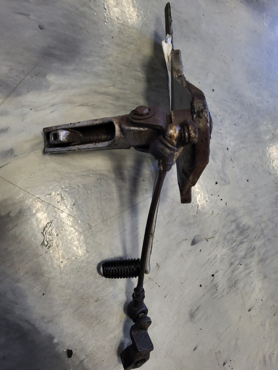 Used OEM 1990-1993 Kawasaki ZX600D Left Rearset With Shift Linkage