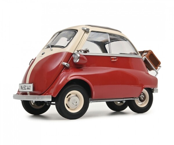 Schuco 450672000 BMW Isetta Export 1957 rot-weiss 1:12 limitiert 1