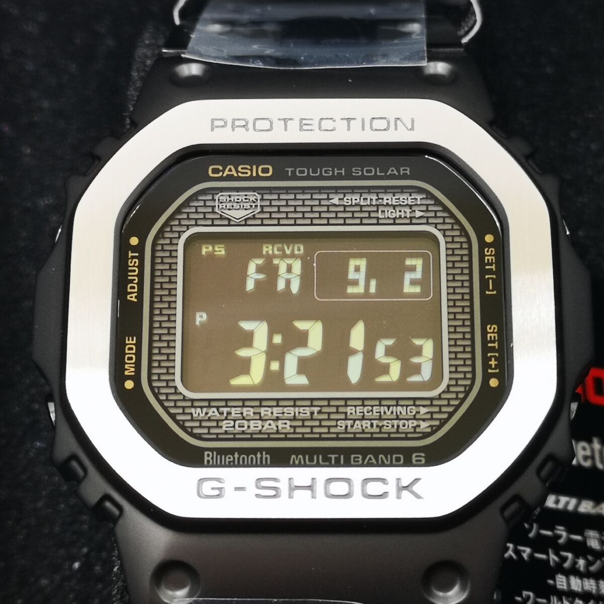 CASIO GMW-B5000MB-1JF G-SHOCK Tough Solar Bluetooth Metal Men