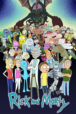 Rick and Morty Wallpaper  Rick and morty poster, Rick i morty