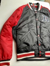 Lewis Hamilton X Tommy Hilfiger College Jacke Rot Größe L