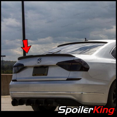 SpoilerKing 284GC Rear Duckbill Spoiler w/center cut Fits: VW Passat 2012-2019