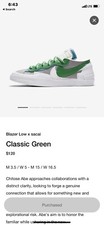blazer low x sacai