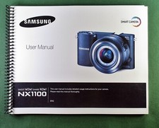 Samsung NX1100 User's Manual: Full Color 182 pages  Protective Covers 