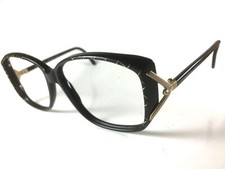 Luxottica 1393 UV Gard Eyeglasses Frame Gold Web Italy