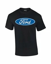 Ford Oval Logo T-shirt Official Ford Motor Company Crest Car Enthusiast Tee