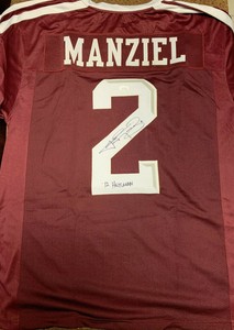 johnny manziel autographed jersey
