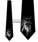 Horse Ties Mens Animal Equestrian Necktie