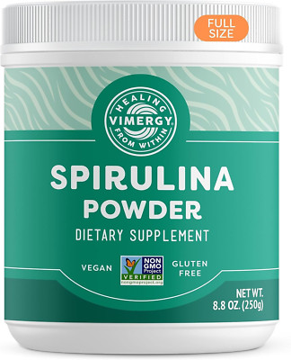 Spirulina Powder   Concentrated Plant Protein Supports Immune Health & Cardio...