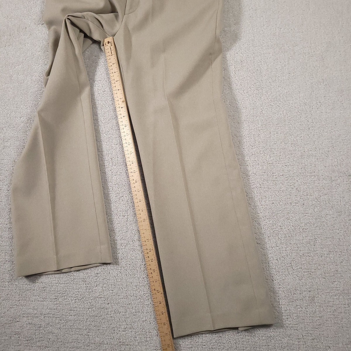 Vintage 70s Levi's Action Slacks Mens 37X31.5 Light Beige Vintage 70s Levi's Action Slacks Mens 37X31.5 Light Beige