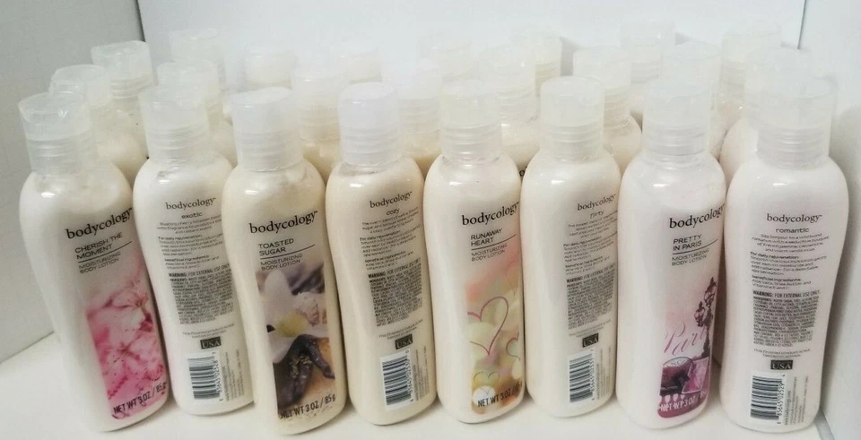 6 x 4 Flavors = 24 Bodycology Moisturizing Body Lotion 3 fl oz each TRAVEL SIZE - Image 4 of 4