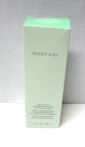 Mary Kay Mint Bliss Energizing Lotion For Feet and Legs New in Box 125872 - Picture 1 of 4