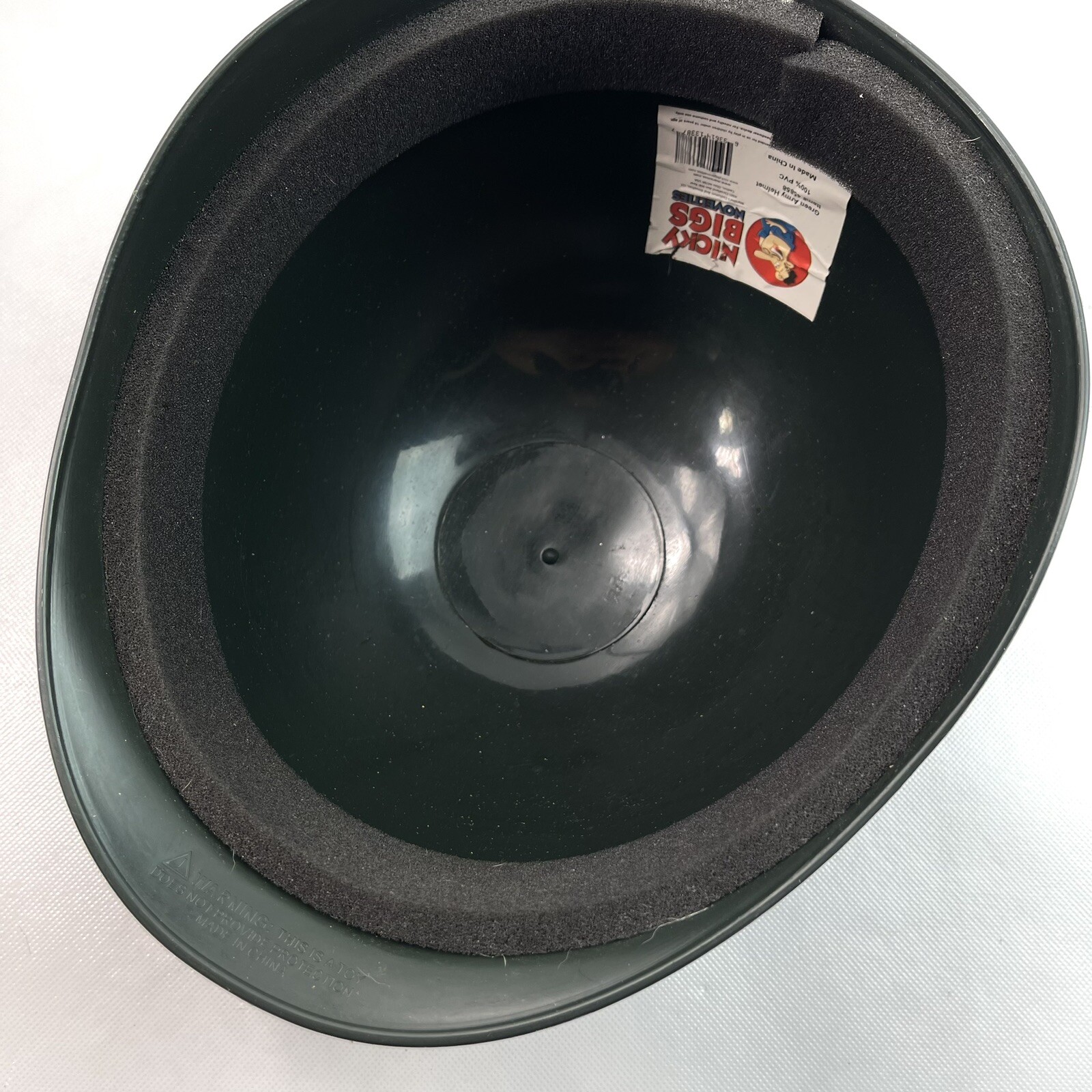 Nicky Bigs Novelties Green Army Helmet 45858 100% PVC Soldier Hat Halloween