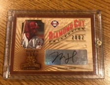 2002 Diamond Kings Diamond Cut Collection #DC4 Marlon Byrd Autograph 261/500