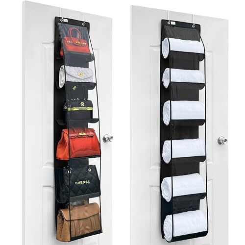 over The door purse organizer, 2PCS, Pack Over Door Purse