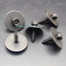 10 For Mercedes Benz Bumper Engine Undertray Splash Guard Hex Screws A2019900536