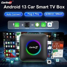 Car Smart TV Box Android 13 Wireless Phone Adapter GPS 4G LTE