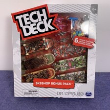 Tech Deck Sk8Shop Bonus Pack Element Skateboards 6 Fingerboards Set New Sealed
